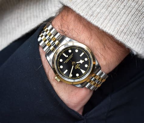 tudor black bay 36 white dial|tudor black bay champagne.